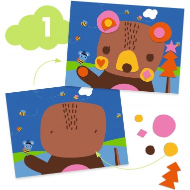 Coffret multi-activités pour les petits - La souris et ses amis - Djeco