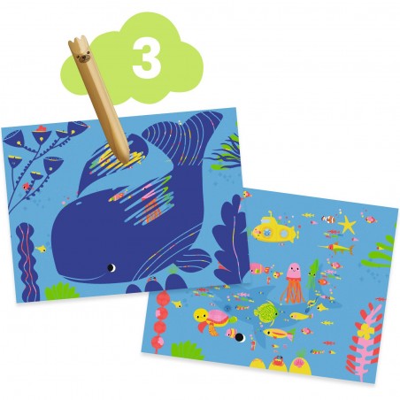 Coffret multi-activités pour les petits - La souris et ses amis - Djeco