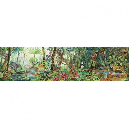 Puzzle 350 pièces dans la forêt tropicale - Moulin Roty