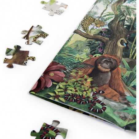 Puzzle 350 pièces dans la forêt tropicale - Moulin Roty