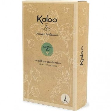 Doudou Bio Ours rose Petit Pas – Kaloo