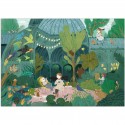 Puzzle Au jardin des plantes - 100 pièces - Les Parisiennes - Moulin Roty
