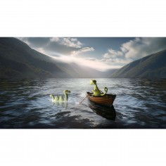 Peluche Monstre du Loch Ness - Nessie Huge - 64 cm - Jellycat 2