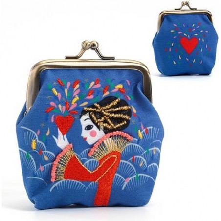 Porte monnaie coeur - Lovely Paper By Djeco