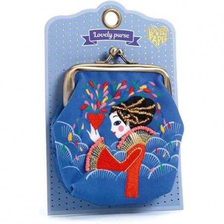 Porte monnaie coeur - Lovely Paper By Djeco