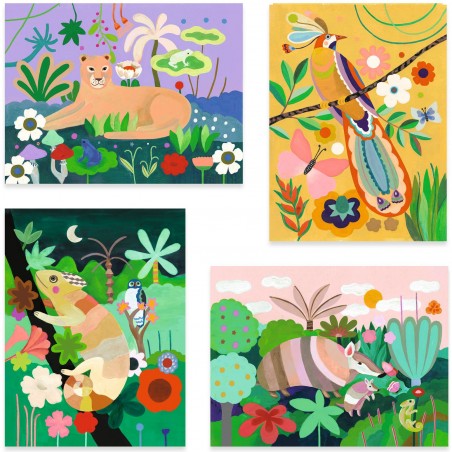 Peinture - Forêt tropicale - Djeco