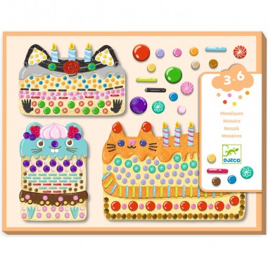 Collages pour les petits Cakes et bombecs - Djeco