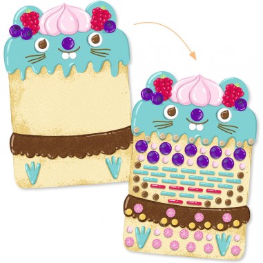 Collages pour les petits Cakes et bombecs - Djeco