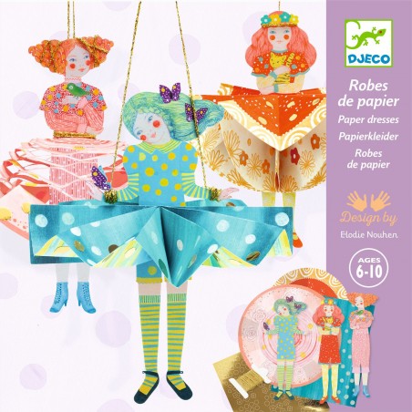 Papier créatif - Robes de papier - Djeco