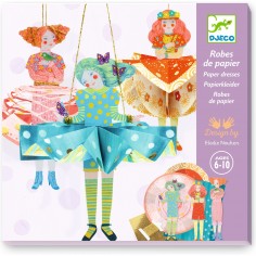 Papier créatif - Robes de papier - Djeco 2