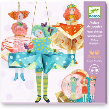 Papier créatif - Robes de papier - Djeco