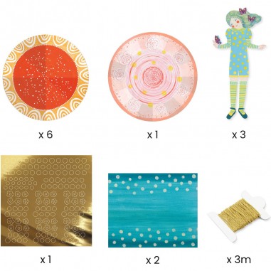 Papier créatif - Robes de papier - Djeco