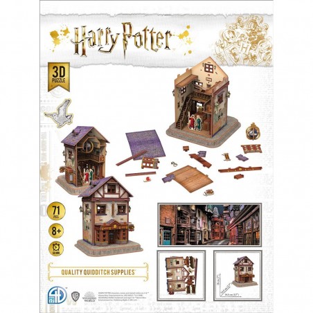 3D Model Kit Harry Potter - Accessoires de Quidditch - 4d Cityscape Worldwide Limited
