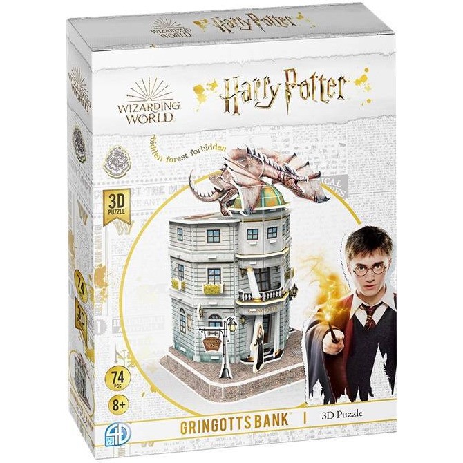 4d Cityscape Worldwide Limited Puzzle 3D Harry Potter La Banque de