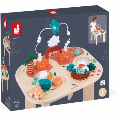 Table activités dinosaures - Eveil bébé dès 12 mois 1 an - Janod