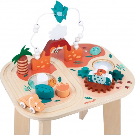 Table activités dinosaures - Eveil bébé dès 12 mois 1 an - Janod