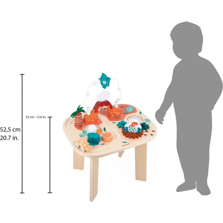 Table activités dinosaures - Eveil bébé dès 12 mois 1 an - Janod