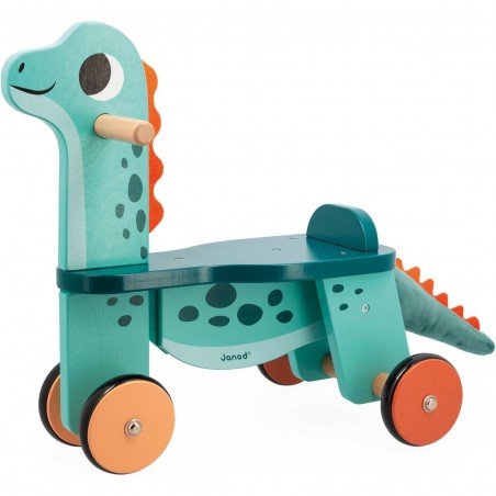 Porteur bois bébé - Porteur dinosaure, enfant 12 mois 1 an - Janod