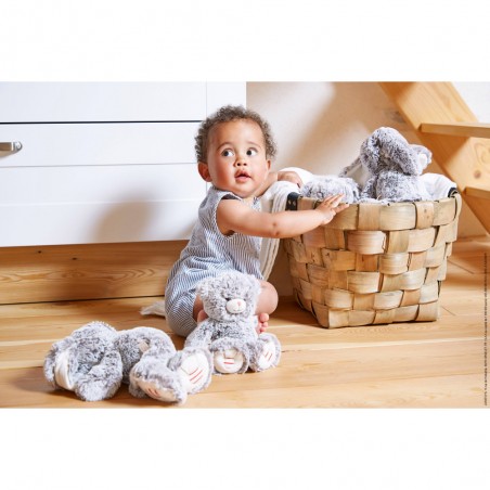 Peluche éléphant Gris prestige Noa - 24 cm - Kaloo