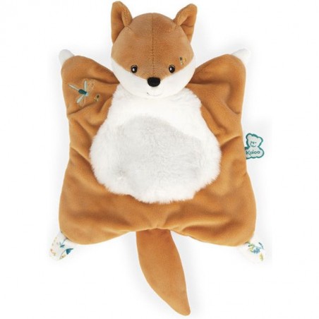 Fripons - Doudou Carre Renard Leonard - 20Cm - Kaloo