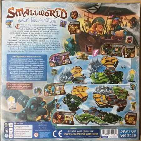 Small World - Sky Islands - Jeu de société - Days Of Wonder