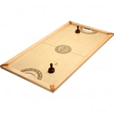 Shuffle Puck ou Air Hockey Mango 130 cm - Carrom Art