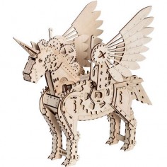 Licorne - maquette 3D mobile en bois - Mr Playwood