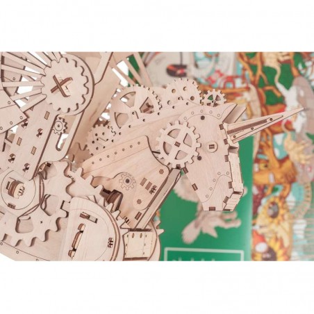 Licorne - maquette 3D mobile en bois - Mr Playwood