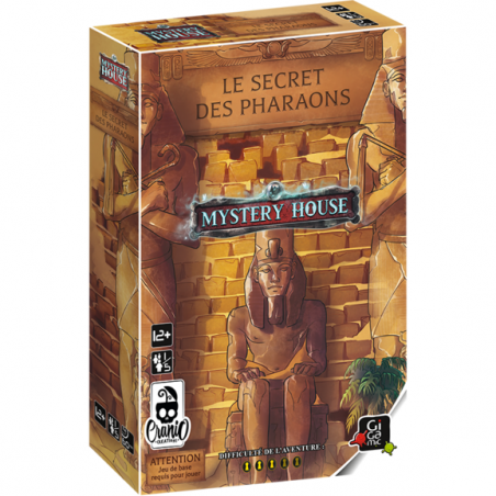 Mystery House : Le Secret des Pharaons - Extension - Jeux de société - Gigamic