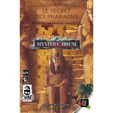 Mystery House : Le Secret des Pharaons - Extension - Jeux de société - Gigamic