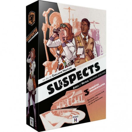 Suspects - Adèle & Neville, Reporters Detectives - Jeux de société - Studio H