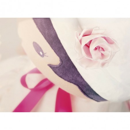 Poupée en tissu Géante Blanc Rose - Kaloo