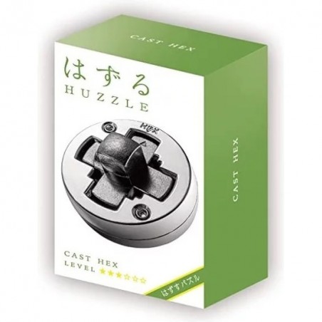 Casse-tête Huzzle Cast Hex - Un jeu Hanayama - Gigamic