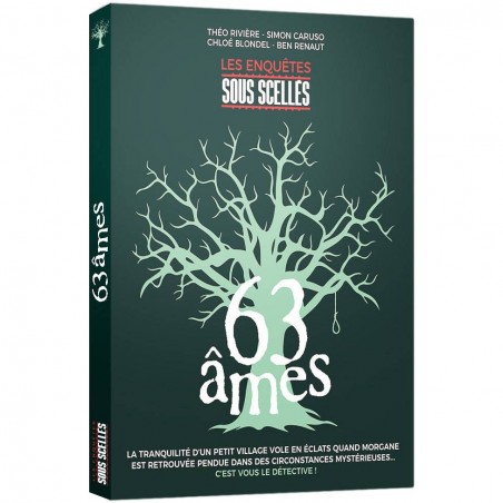 63 Âmes - Sous Scellés - Jeux de société - Gigamic