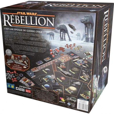 Star Wars : Rebellion - Jeu de société AsmodéeBCD - Asmodee