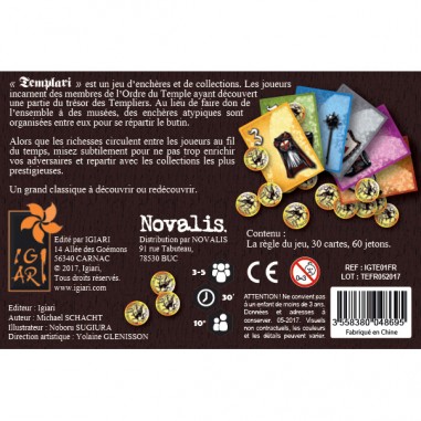 Templari - Jeu de société - Igiari