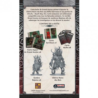 Cthulhu: Death May Die - La Chèvre Noire des Bois - Jeux de société - Cmon