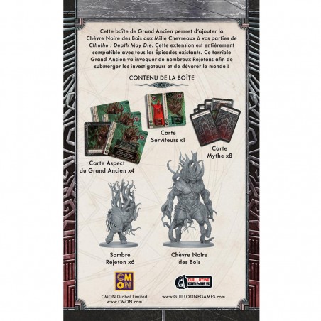 Cthulhu: Death May Die - La Chèvre Noire des Bois - Jeux de société - Cmon