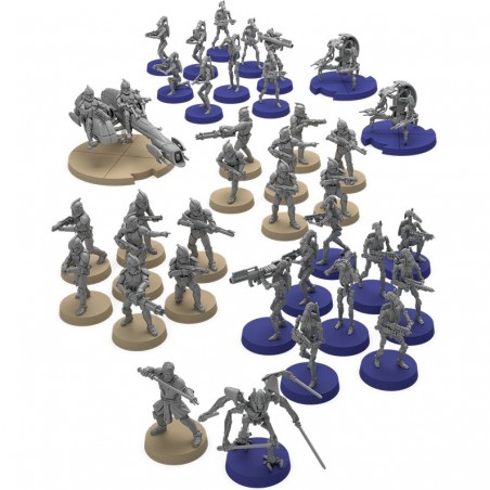 Star Wars : Légion - Clone Wars - Boîte de base - Jeux de Figurines - Fantasy Flight Games