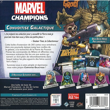 Marvel Champions : Convoitise Galactique - Extension - Jeux de société - Fantasy Flight Games