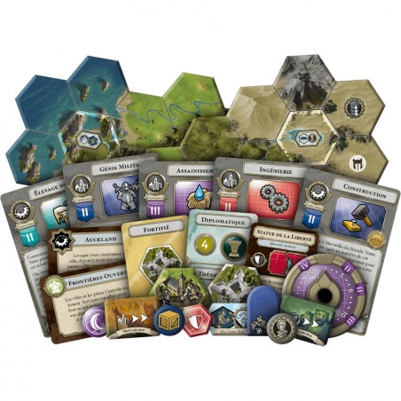 Sid Meier's Civilization : Une Aube Nouvelle - Jeux de société - Fantasy Flight Games