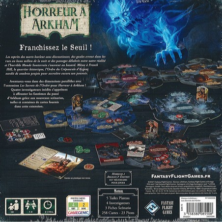 Horreur à Arkham 3e Edition - Les Secrets de l'Ordre - Jeux de société - Fantasy Flight Games