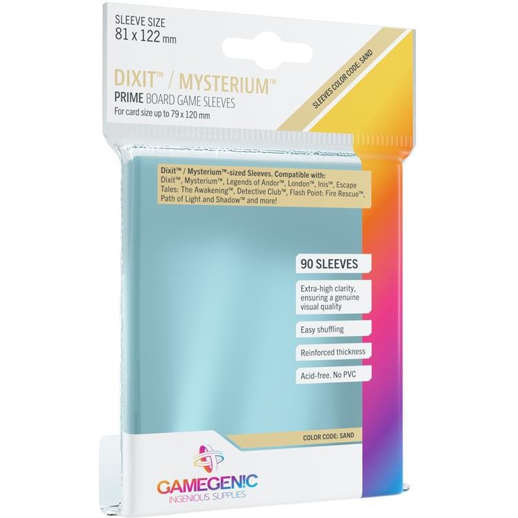 Gamegenic 81x122mm Lot de 90 protègecartes Prime Format Dixit