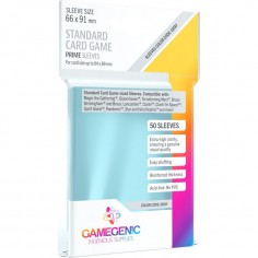 : 50 Prime Sleeves 66x91 Standard - Accessoires - Gamegenic