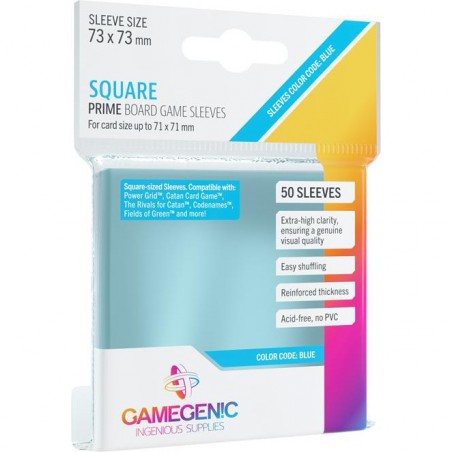 : 50 Prime Sleeves 73x73 - Accessoires - Gamegenic