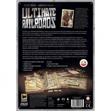 Ultimate Railroads - Zman Games - Jeux de société - Hans Im Glück