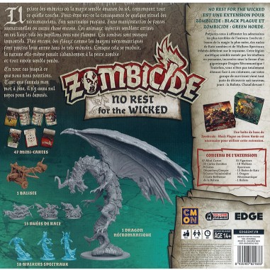 Zombicide : No Rest for the Wicked - Extension - Jeux de société - Cmon