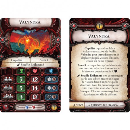Valyndra - Extension Lieutenant pour Descent - Seconde Edition - Edge