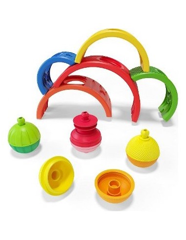 Arches Arc en ciel et balles sensorielles - Lalaboom