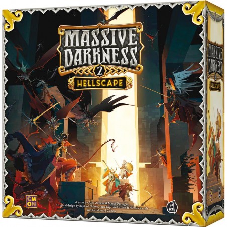 Massive Darkness 2 - Hellscape - Jeu de Figurines - Cmon